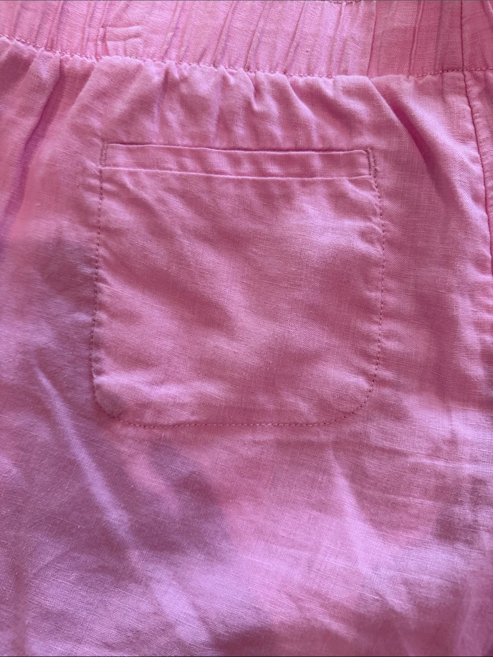 Lilly Pulitzer Light Pink Scallop-Hem High Waist Shorts